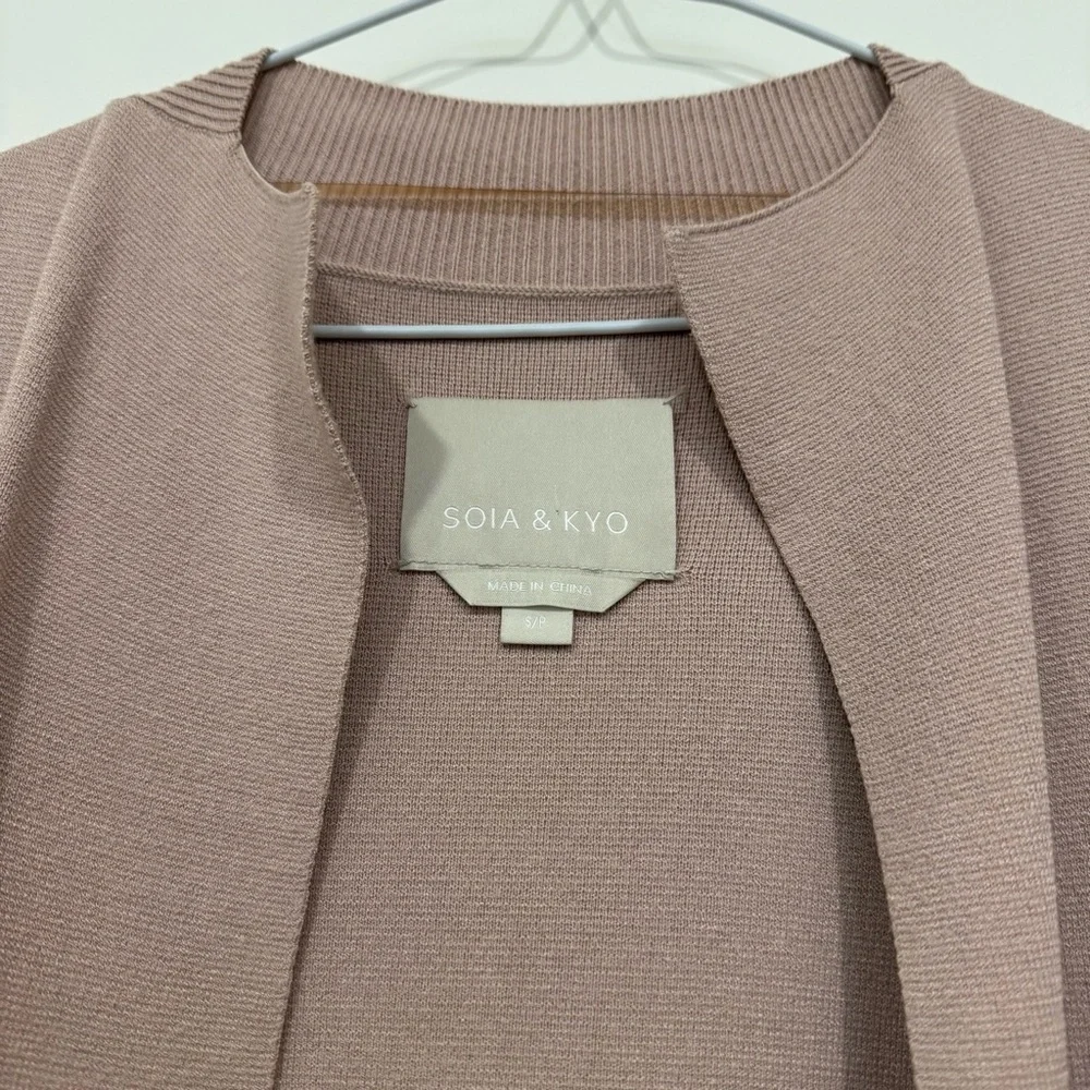 Soia & Kyo Benela Coatigan Long Robe Size S - Picture 9 of 14